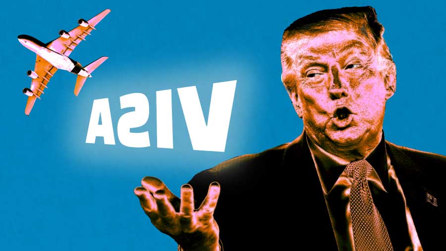 Daftar 75 Negara Terdampak Pengetatan Visa AS, Berlaku 21 Januari (Bloomberg Technoz/Asfahan)