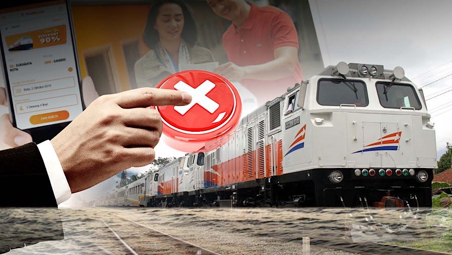 37 Perjalanan Kereta Api Batal Akibat Banjir Jakarta dan Semarang. (Foto: Diolah dari Berbagai Sumber)
