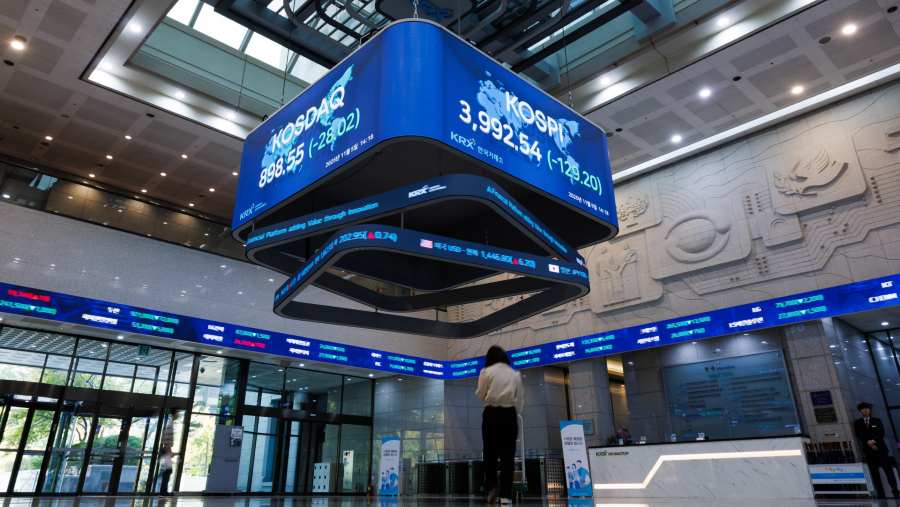 Ilustrasi pasar negara-negara berkembang atau emerging-market. Bloomberg