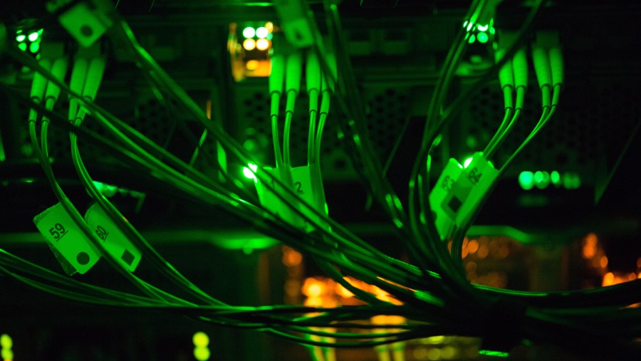 Ilustrasi bisnis pengembangan jaringan dari Upscale AI. Bloomberg