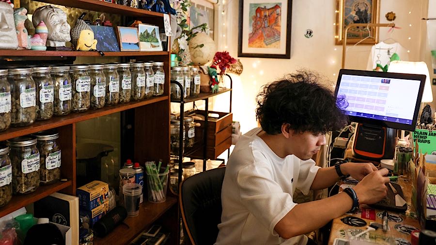 Awalnya digadang-gadang sebagai penyelamat kemerosotan ekonomi Thailand pascapandemi (Valeria Mongelli/Bloomberg)