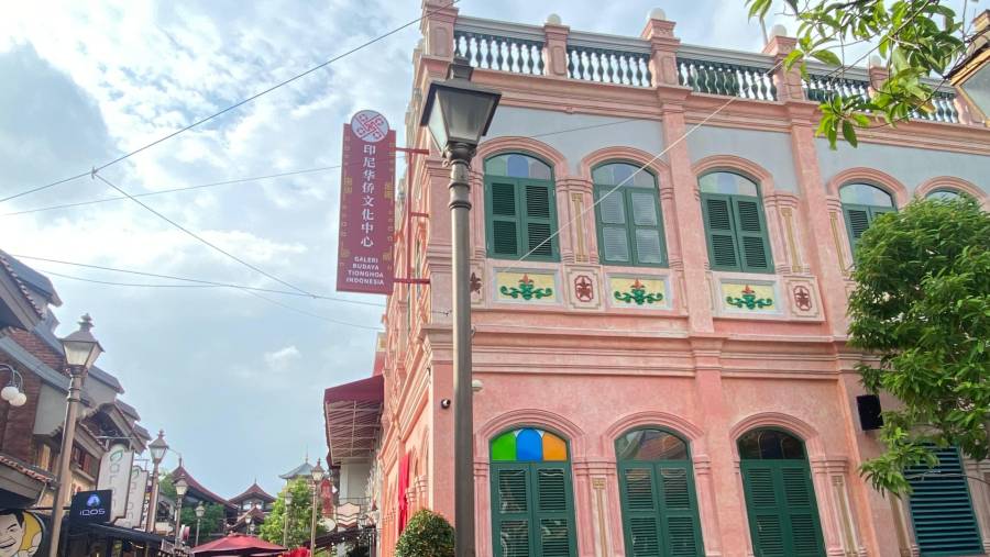 Galeri Budaya Tionghoa Indonesia (GBTI) yang berada di kawasan Pantai Indah Kapuk (PIK). (Sumber: Dinda Decembria/Bloomberg Technoz)