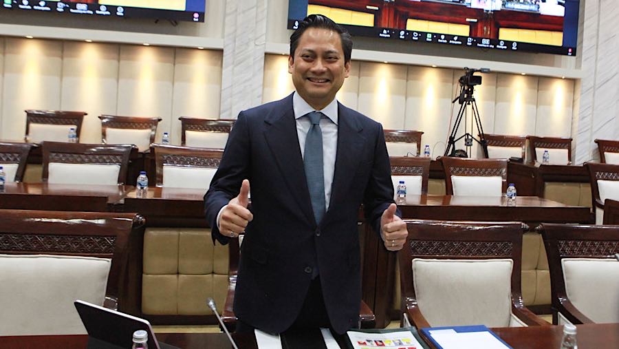 Thomas Djiwandono atau yang sering disapa Tommy hari ini menjalani uji kelayakan dan kepatutan atau fit and proper test calon Deputi Gubernur BI.