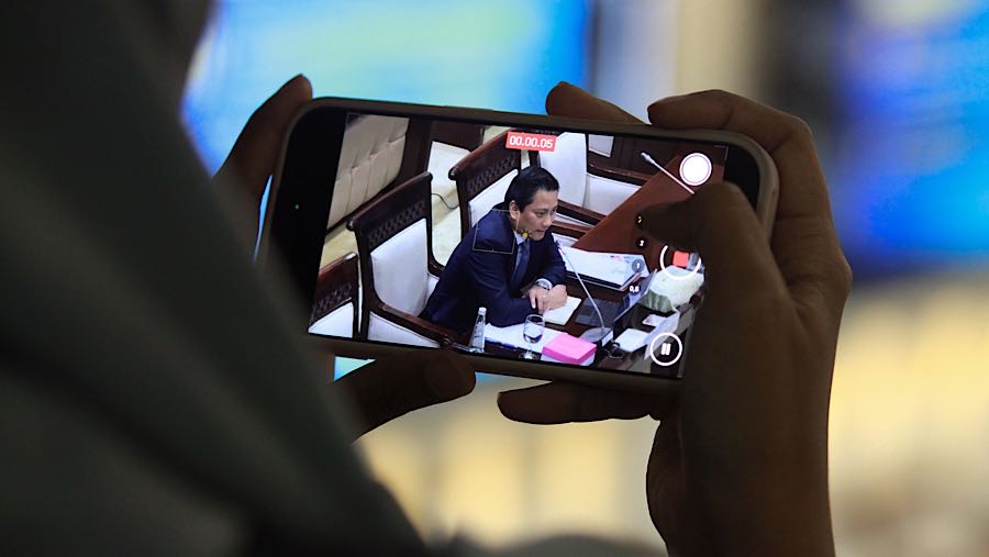 Dia meyakini strategi ini bisa membangun dan mendukung ekonomi berkelanjutan secara adaptif dan agile. (Bloomberg Technoz/Andrean)