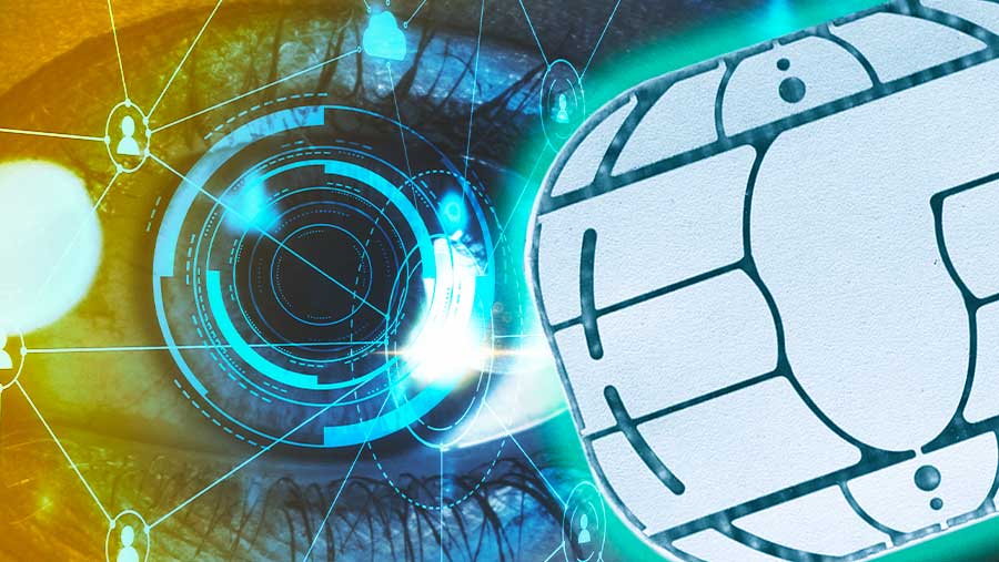 Ilustrasi kartu SIM wajib registrasi pakai biometrik (Diolah)