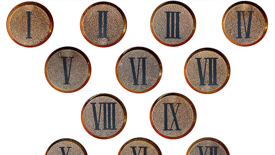 Ilustrasi Angka Romawi (Envato)