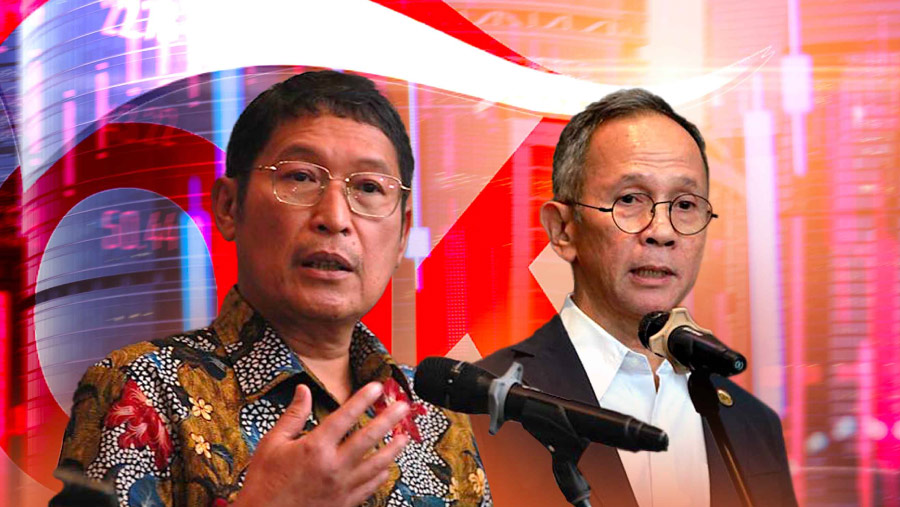 Mahendra Siregar dan Inarno Djajadi mengundurkan diri dari OJK (Diolah)