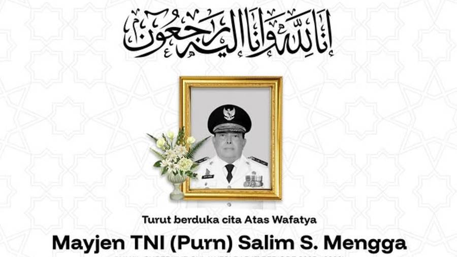 Wakil Gubernur Sulawesi Barat 2025-2029 Mayjen TNI (Purn) Salim S Mengga. (IG Pemprov Sulbar)