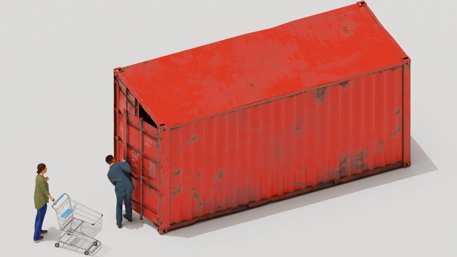 Ilustrasi: Max Guther untuk Bloomberg Businessweek