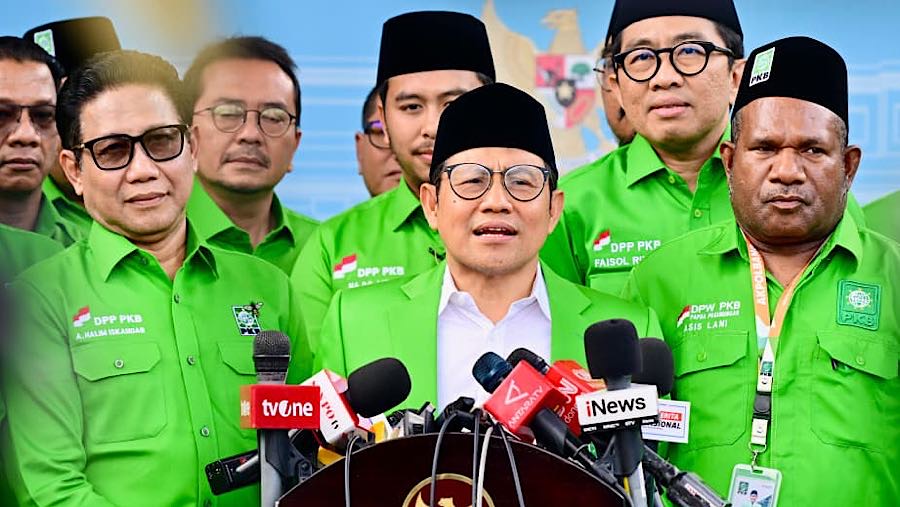 Ketua Umum PKB Muhaimin Iskandar dan pengurus PKB se-Indonesia temui Presiden Prabowo di Istana Negara. Foto: Rusman - Biro Pers Sekretariat Presiden