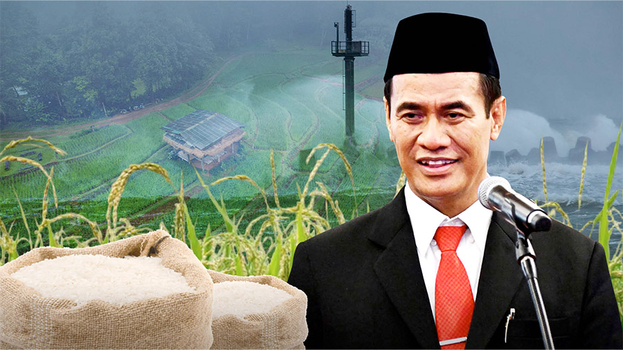 Jelang Ramadhan, Mentan Sebut Beras Surplus 14,48 Juta Ton, Tak Terpengaruh (Diolah Berbagai Sumber)