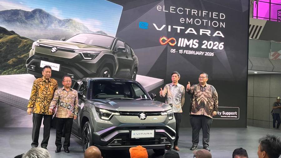 Mobil Listrik Vitara. (Lisa/Bloomberg Technoz)