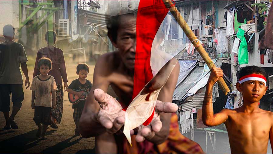 23 Juta Penduduk Indonesia Masih Miskin. (Diolah dari Berbagai Sumber)