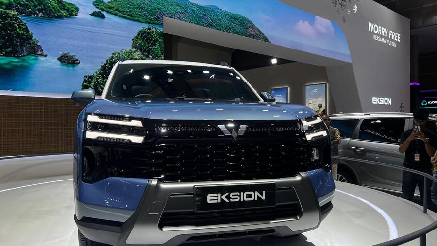 Wuling Luncurkan Eksion di gelaran IIMS 2026, Kamis (5/2/2025) (Blooomberg Technoz/ Mis Fransiska) 