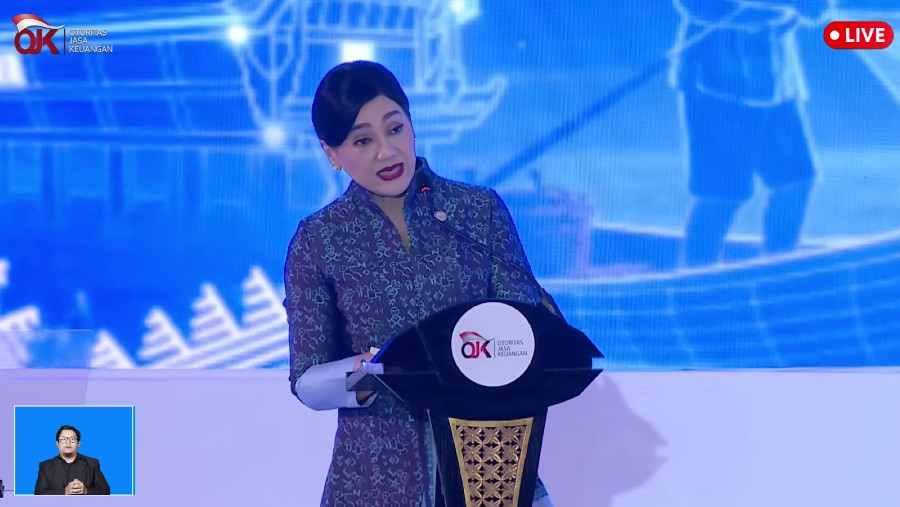 Pj Ketua DK OJK Friderica Widyasari Dewi. (Dok: OJK/YouTube)