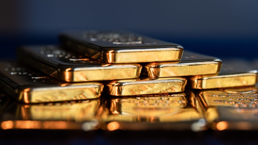 Emas batangan. Dok: Bloomberg