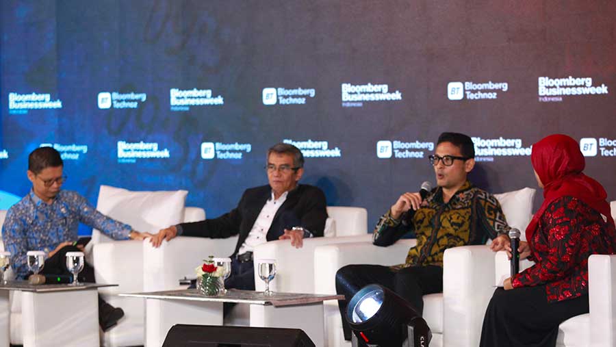 Bloomberg Technoz Economic Outlook 2026 di Jakarta, Kamis (12/2/2026). (Bloomberg Technoz/Andrean Kristianto)