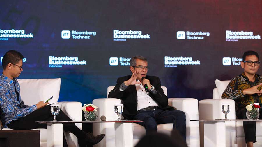 Bloomberg Technoz Economic Outlook 2026 di Jakarta, Kamis (12/2/2026). (Bloomberg Technoz/Andrean Kristianto)