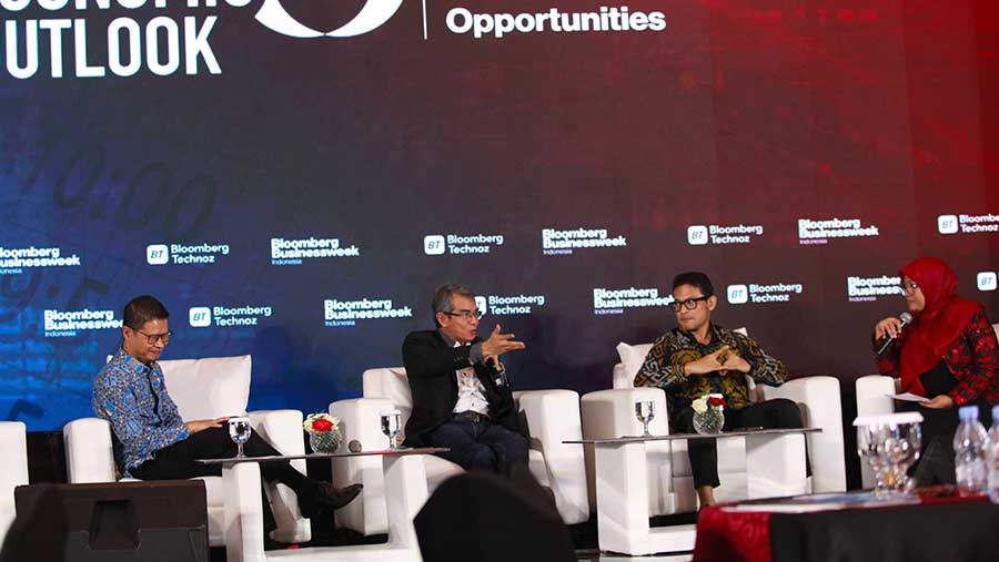 Bloomberg Technoz Economic Outlook 2026 di Jakarta, Kamis (12/2/2026). (Bloomberg Technoz/Andrean Kristianto)