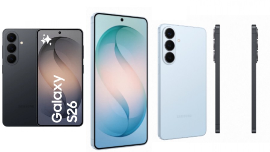 Bocoran tampang Samsung  Galaxy S26 seri terbaru hasil render Evan Blass. (Istimewa)