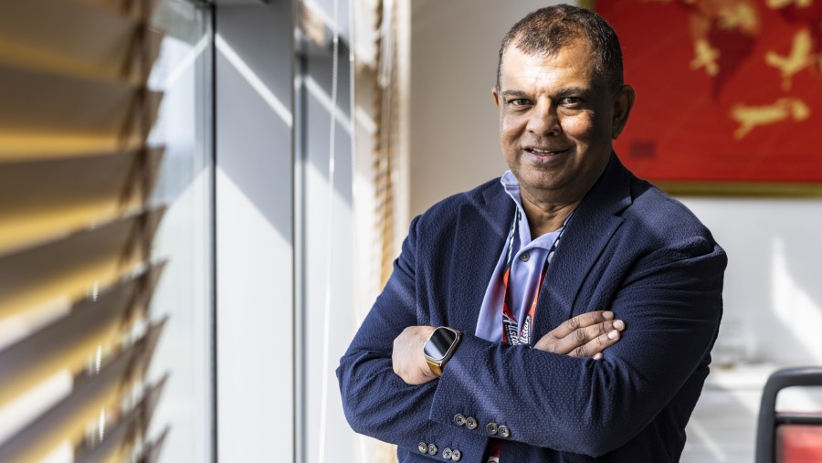 Tony Fernandes (Photographer: Richard Humphries/Bloomberg)