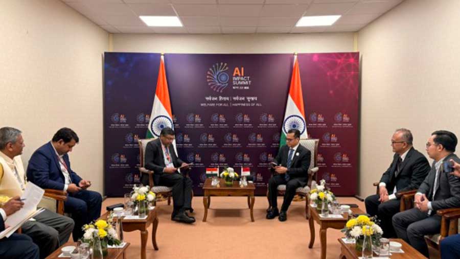 Indonesia dan India menegaskan komitmen untuk memperkuat kerja sama strategis di berbagai sektor digital. (Dok. Komdigi)