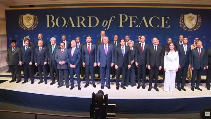 Pertemuan Board of Peace di Washington D.C., Kamis (19/2/2026)