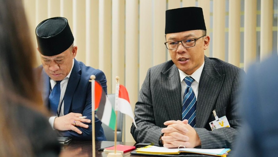 Menteri Luar Negeri Sugiono di Jenewa. (Sumber: Kementerian Luar Negeri)