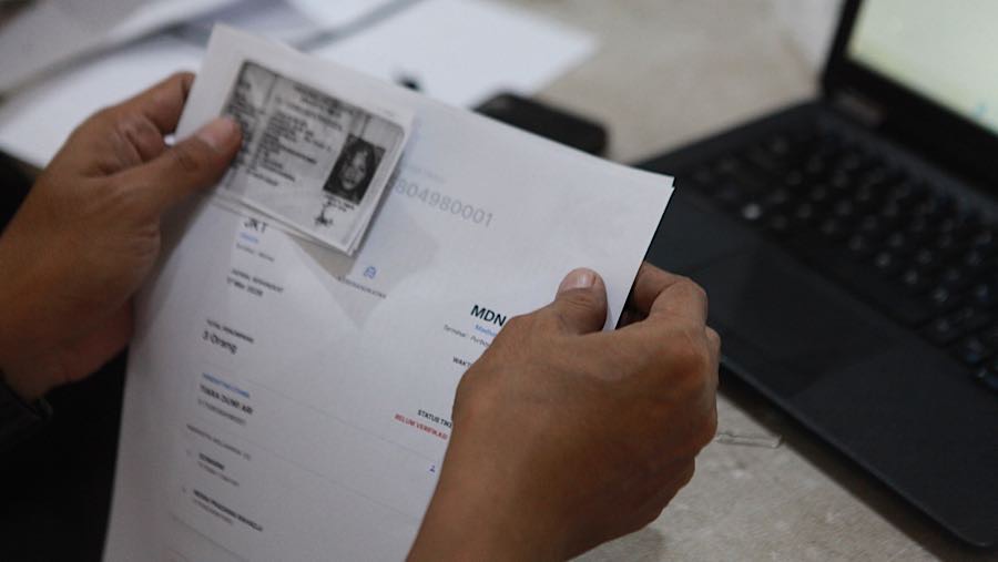 Program mudik gratis Pemprov DKI Jakarta ini mencakup perjalanan menuju 20 kota dan kabupaten. (Bloomberg Technoz/Andrean Kristianto)