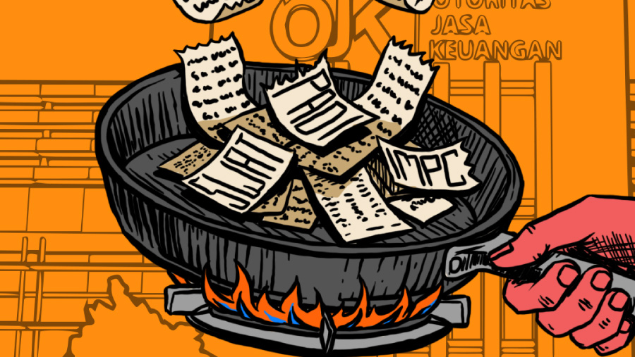 Deretan Kasus Saham Gorengan ‘Lama’ yang Diungkap OJK (Bloomberg Technoz/Arie Pratama)