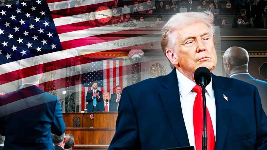 Pidato Trump Inilah Tahun Keemasan Bagi Amerika (Diolah)