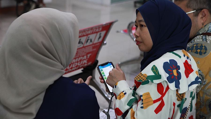 Ia menegaskan, penyesuaian premi hanya akan berdampak pada kelompok masyarakat menengah ke atas. (Bloomberg Technoz/Andrean Kristianto)