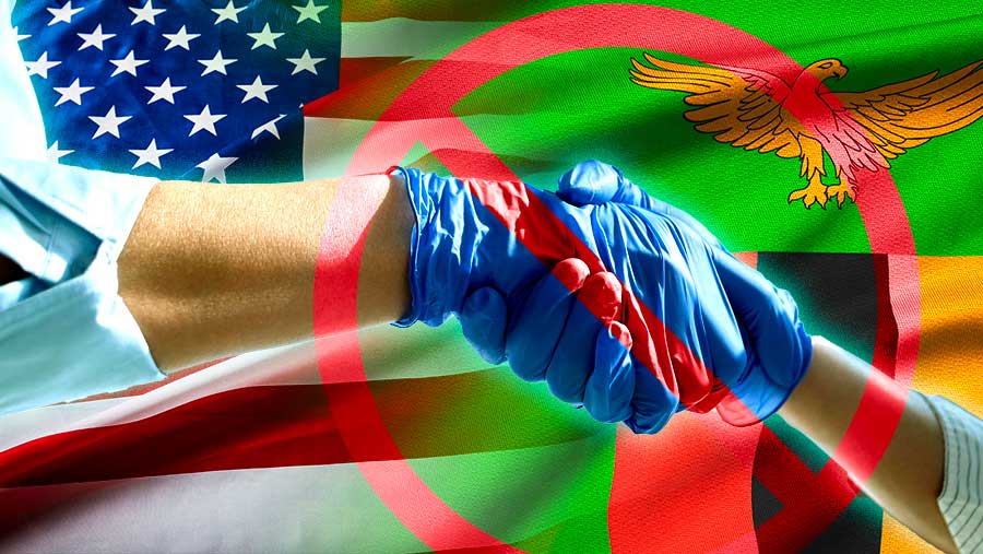 Ilustrasi Zambia tolak perundingan kerja sama kesehatan dengan AS (Diolah)