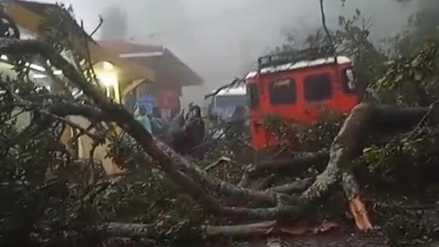 Gunung Bromo Longsor. (Sumber: BNBP)