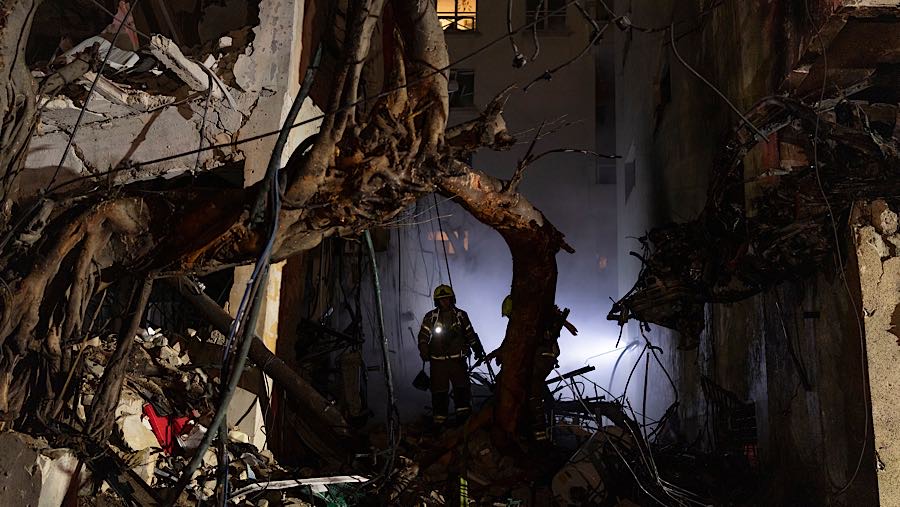 Serangan AS-Israel terjadi dua hari setelah delegasi Iran dan Amerika Serikat bertemu di Swiss. (Kobi Wolf/Bloomberg)