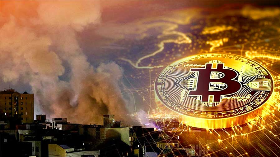 Konflik Timur Tengah Makin Panas, Bitcoin Kembali Terancam Rungkat (Diolah)