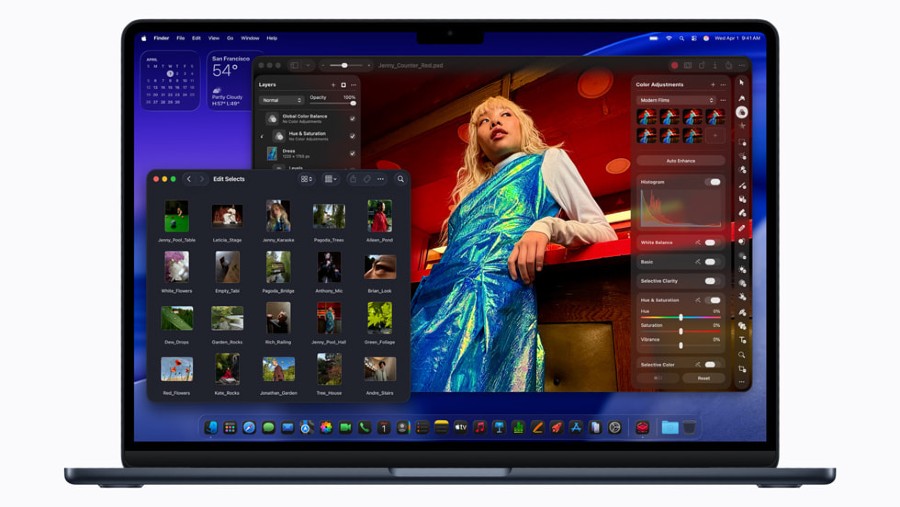 MacBook Air generasi terbaru Apple dengan chip M5. dok: perusahaan