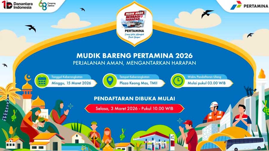 Mudik gratis 2026 Pertamina (Dok. Pertamina)
