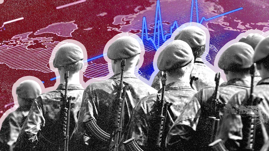 Ilustrasi Tentara Global (Diolah)