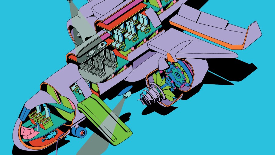 Ilustrasi: Félix Decombat untuk Bloomberg Businessweek
