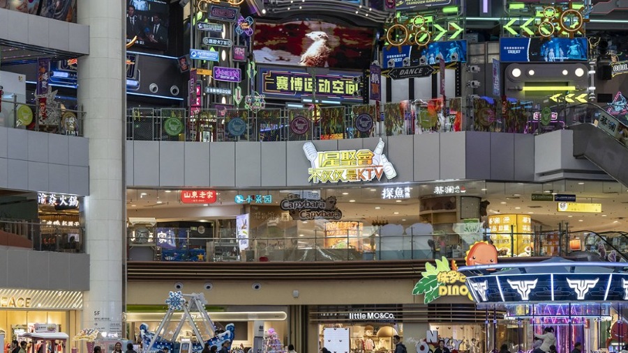 Grandview Mall di Guangzhou.Photographer: Qilai Shen/Bloomberg