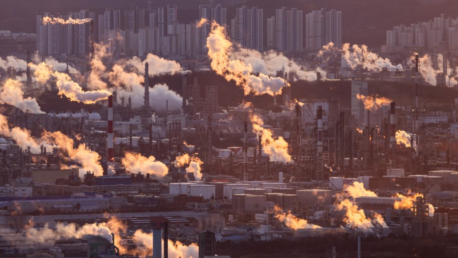 Emisi karbon./dok. Bloomberg