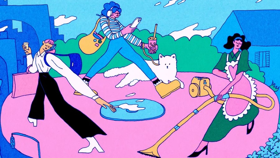 Ilustrasi oleh Oh Mu. Sumber: Bloomberg Businessweek