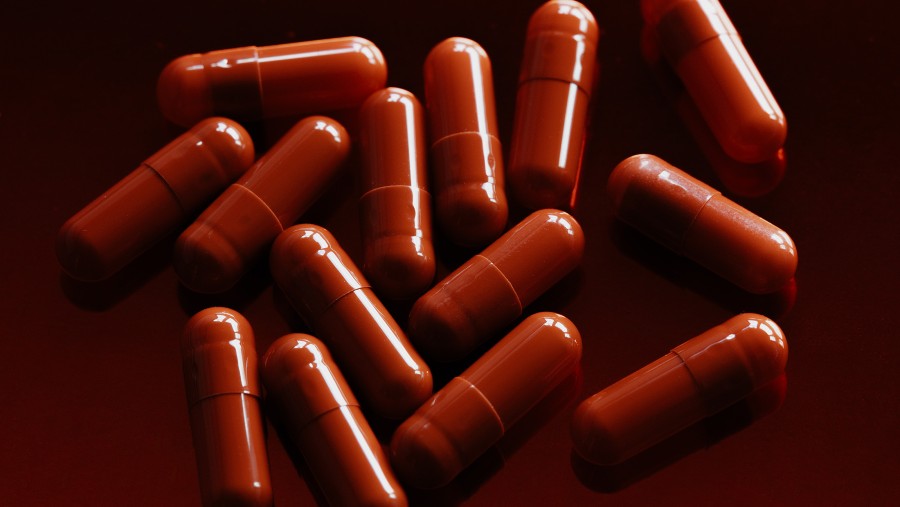 YCT-529 dalam bentuk kapsul.Fotografer: Yvette Scott untuk Bloomberg Businessweek