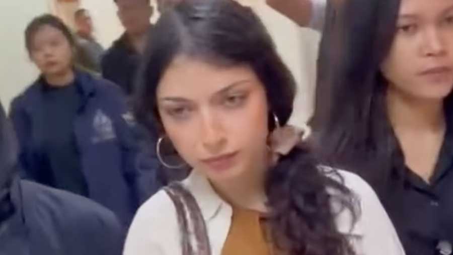 Divhubinter Polri bersama Ditjen Imigrasi Kemenimipas RI mengamankan WN Portugal Mariana Guerreiro Fonseca (Dok. IG @divhubinterpolriofficial)