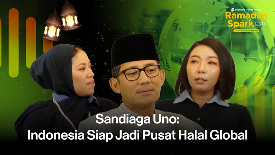 Ramadan Spark Sandiaga Uno: Indonesia Siap Jadi Pusat Halal Global (Bloomberg Technoz)