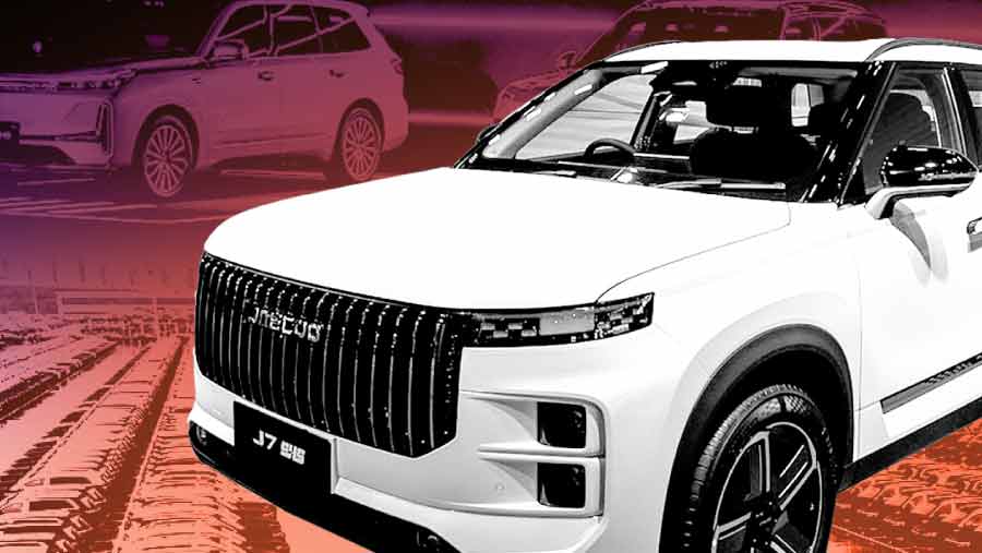 10 Mobil China Terlaris: Jaecoo-Wuling Happy, BYD Gigit Jari (Bloomberg Technoz/Asfahan)