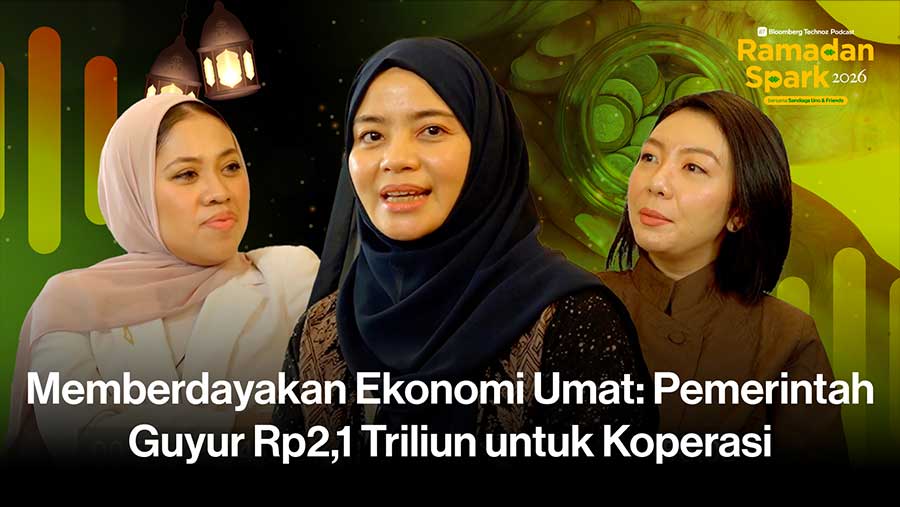 Cover Ramadan Spark Memberdayakan Ekonomi Umat: Pemerintah Guyur Rp2,1 Triliun untuk Koperasi (Bloomberg Technoz)