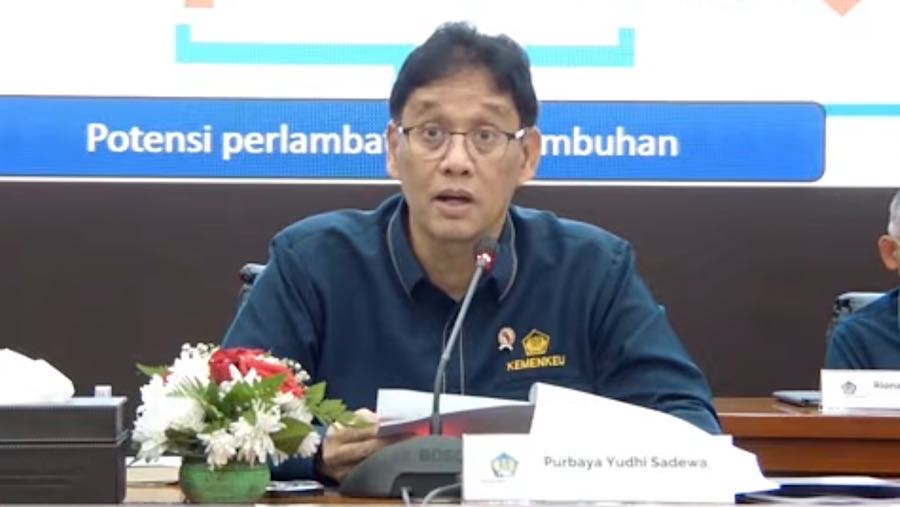 Menteri Keuangan Purbaya Yudhi Sadewa saat konfrensi pers APBN Kita. (Tangkapan Layar Youtube Kemenkeu RI)