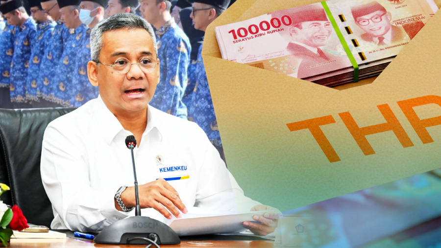 THR ASN Sudah Cair 45% Atau Rp24,7 Triliun, Pemerintah Dorong Pencairan (Diolah)